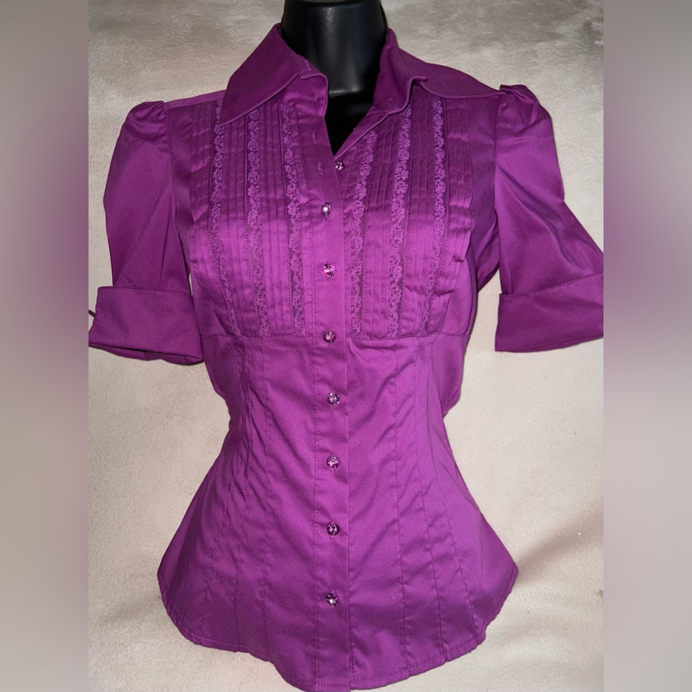 bebe Top Blouse NWT Size XS